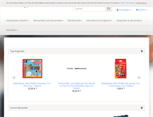 Tablet Screenshot of heinen-shop.de